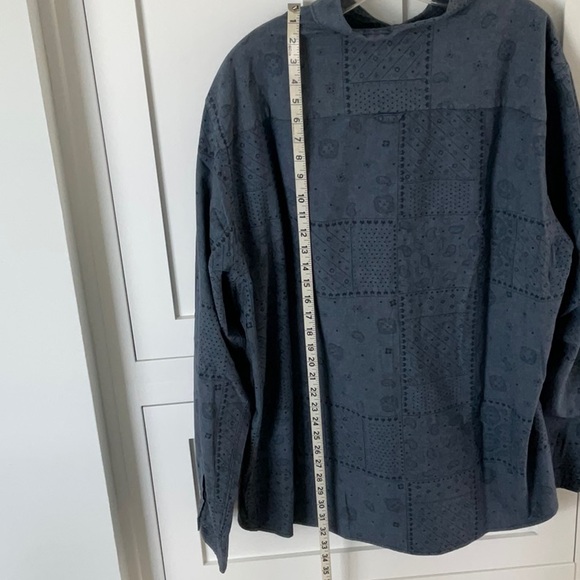 Mossimo Supply Co. Dark Patterned Shirt - Picture 9 of 11